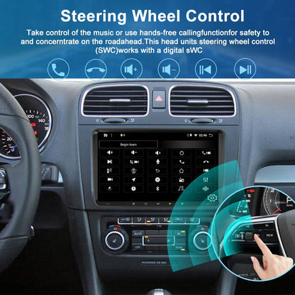 9'' Wireless CarPlay Android Auto Head Unit for VW Passat (2006-2015)