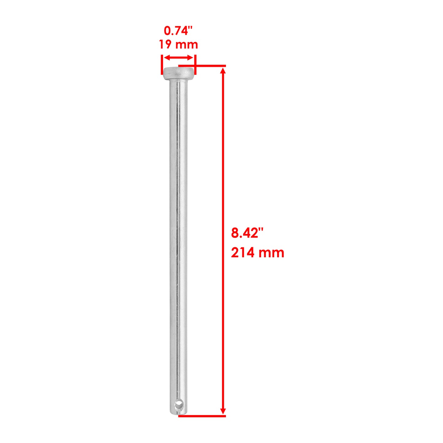 Deck Roller Pin Replacement for RedMax RZT YT CZT 42 48 2142 2448 (1970–2024)