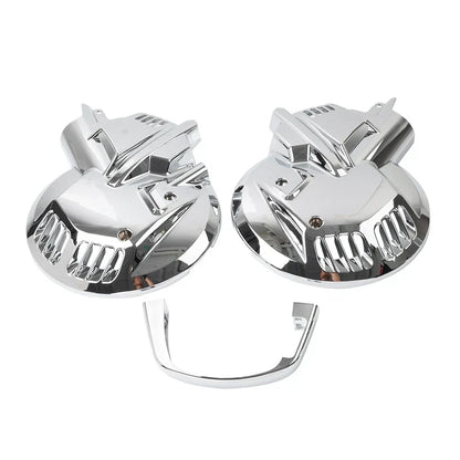 Front Brake Rotor Disc Covers for Honda Goldwing GL1500 88-00 Chrome