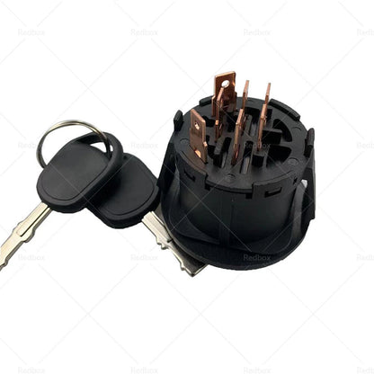 Ignition Switch & Key for Husqvarna, Murray, John Deere, MTD (1992)