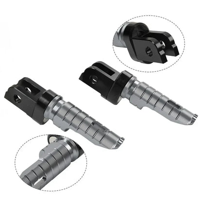 Grey Front Footrest Pegs for BMW R Nine T, F900R, F900XR (2020-2023)