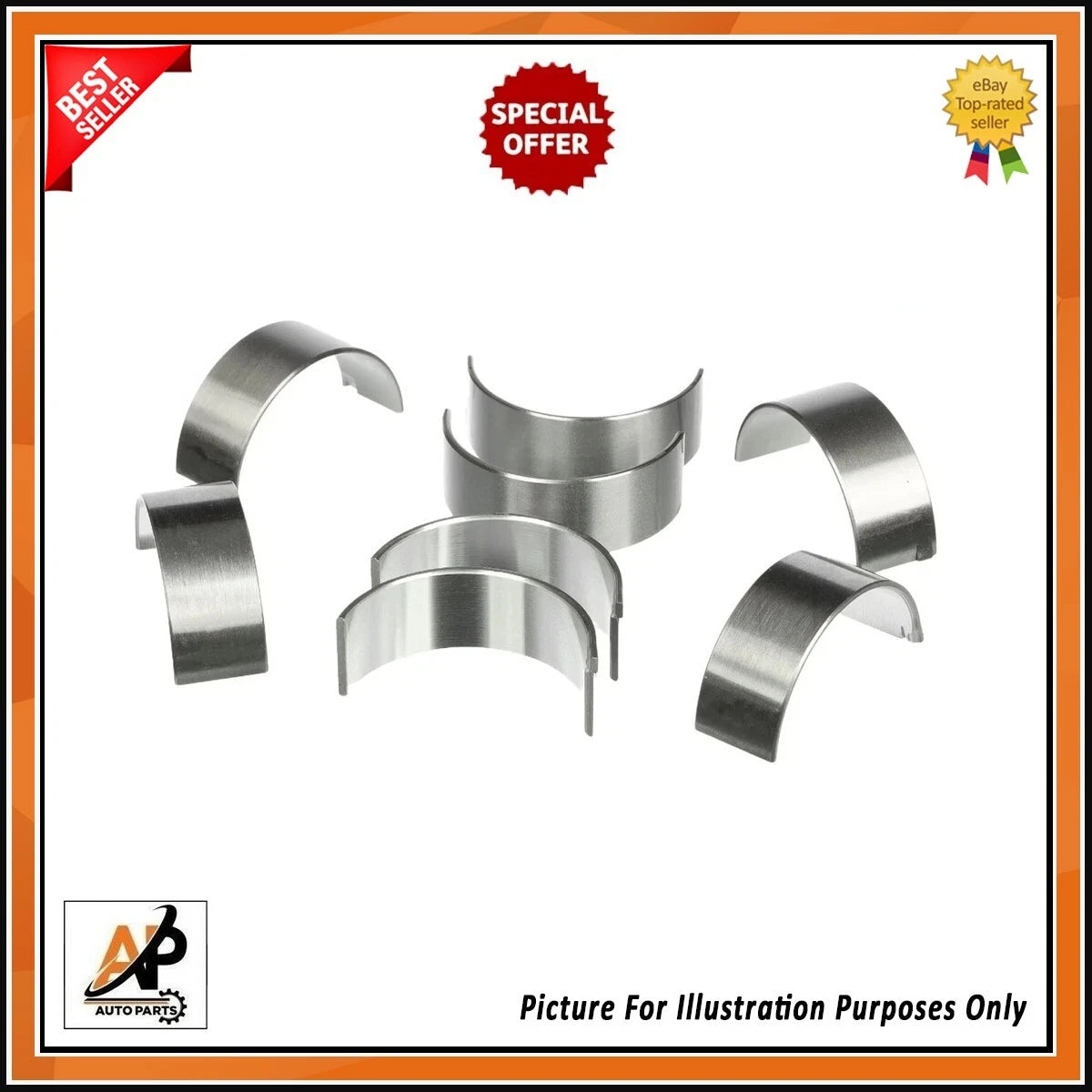 Big End Conrod Bearing STD Replacement for Ford 1.0 EcoBoost (2012–2023)