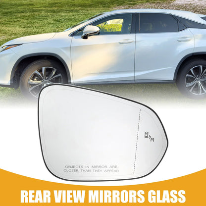 Right Side Rear View Mirror Glass for Lexus RX350 (2016-2022)