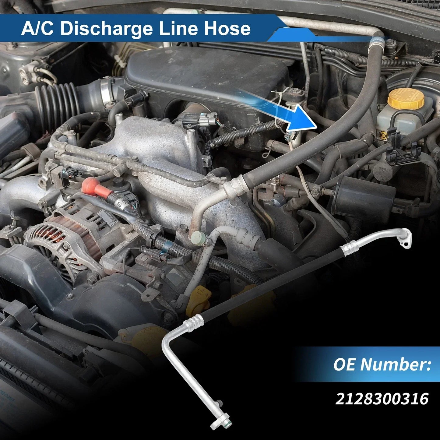 A/C Refrigerant Liquid Hose for Mercedes-Benz E400 (2014-2018)