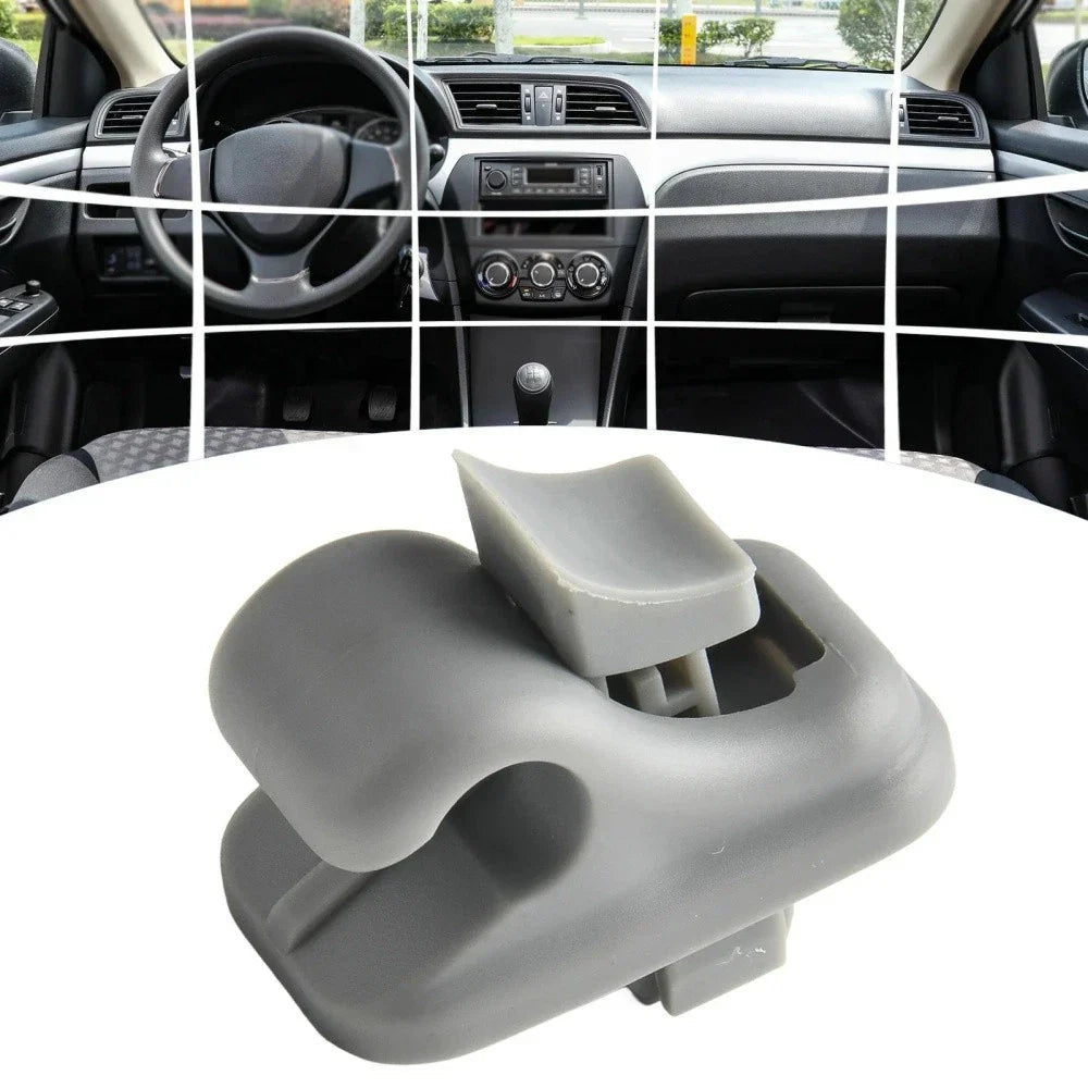 Gray Sun Visor Clip Holder for Suzuki SX4 Swift Alto Vitara Sidekick (2006-2014)