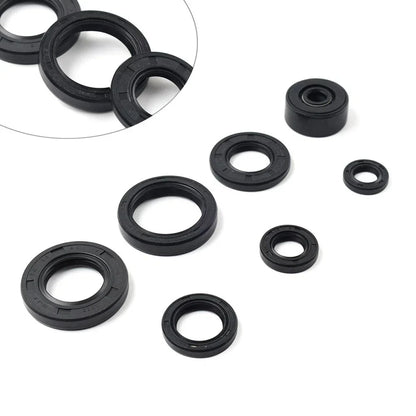 7 x Motorcycle Engine Oil Seals for Yamaha DT 125 R DT125 RE (1988-2006)