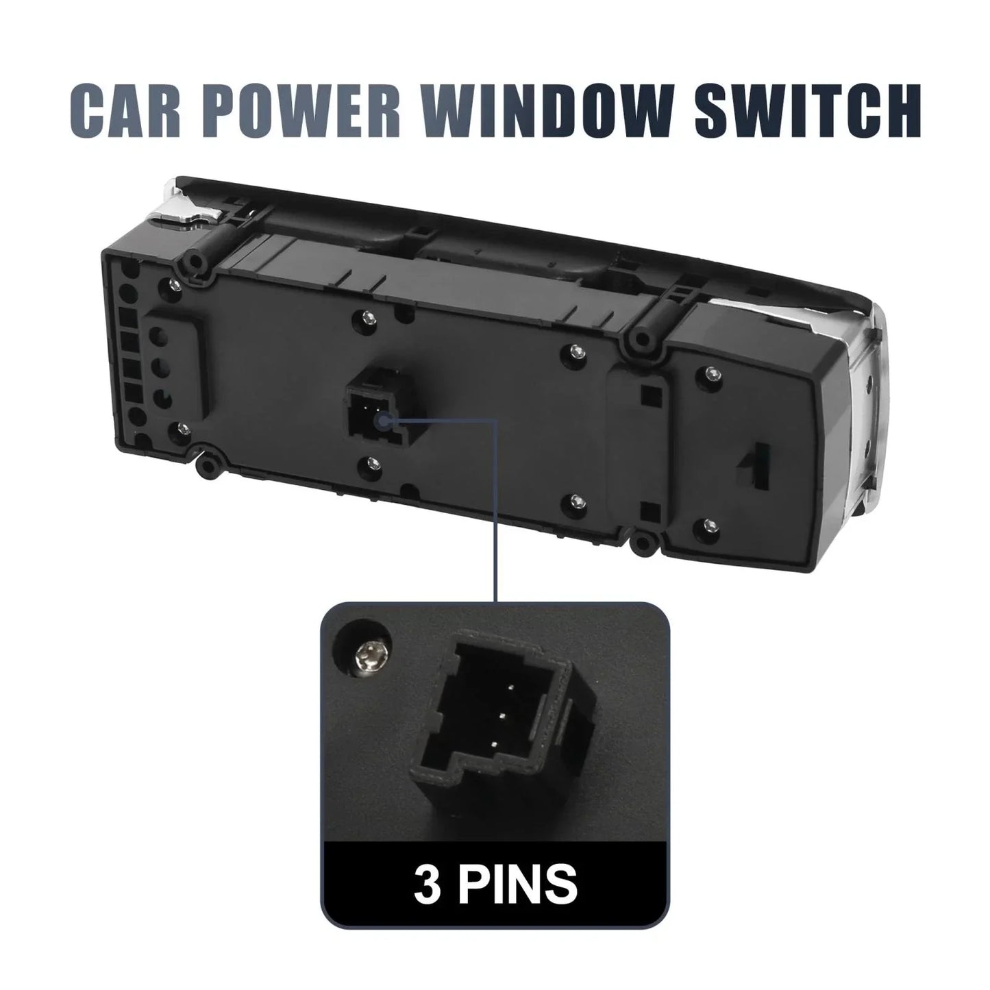 Master Driver Side Power Window Switch for Mercedes-Benz GLK280 (2009)