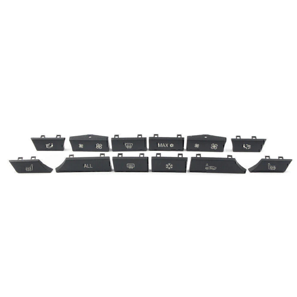 12 Button Key Caps for BMW 5 6 7 F10 F12 (2010-2017)