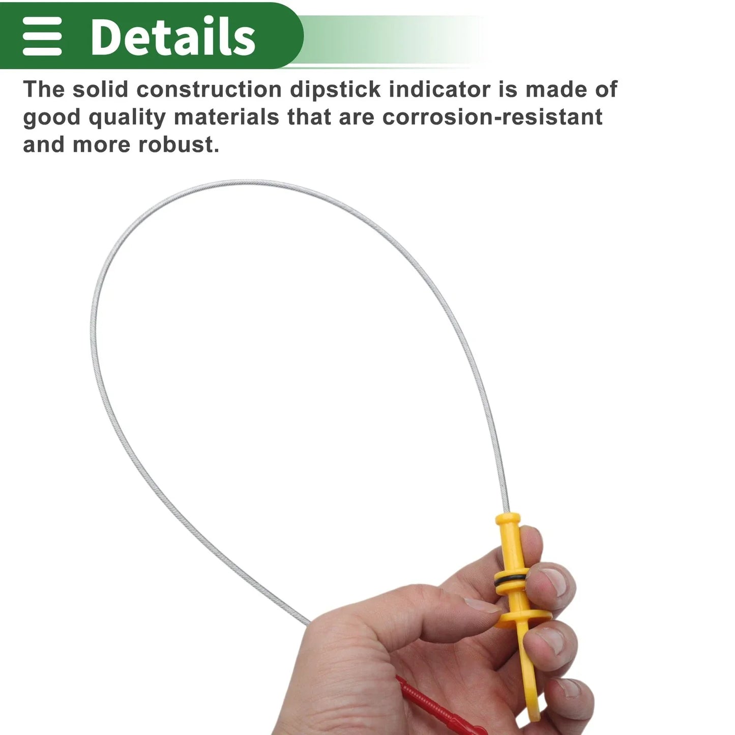 Oil Level Dipstick for Mercedes-Benz V6 GAS DOHC (2011)