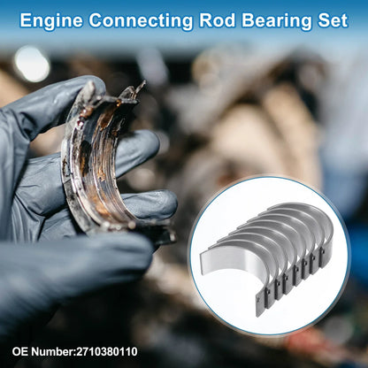 Connecting Rod Bearing Set for Mercedes-Benz CLA (2014-2018) - 8 Pcs