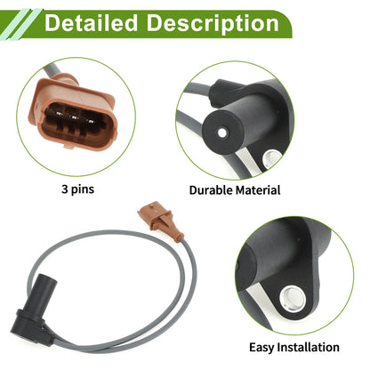 Crankshaft Position Sensor for PORSCHE Cayenne S 4.5 (2002-2007)