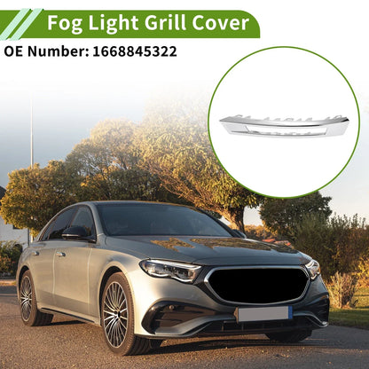 Front Left Fog Light Grill for Mercedes Benz GL350 (2013-2016) Black