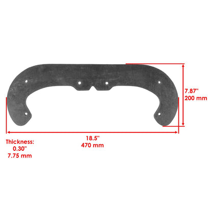 Caltric Rotor Paddle Replacement for Toro 38273 18 CCR Powerlite (2011–2016)