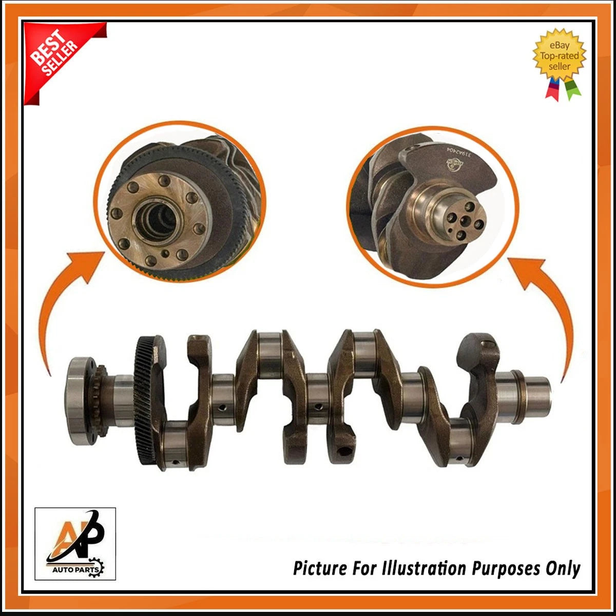 Crankshaft Rebuild Kit for Land Rover Range Rover (2013–2022)