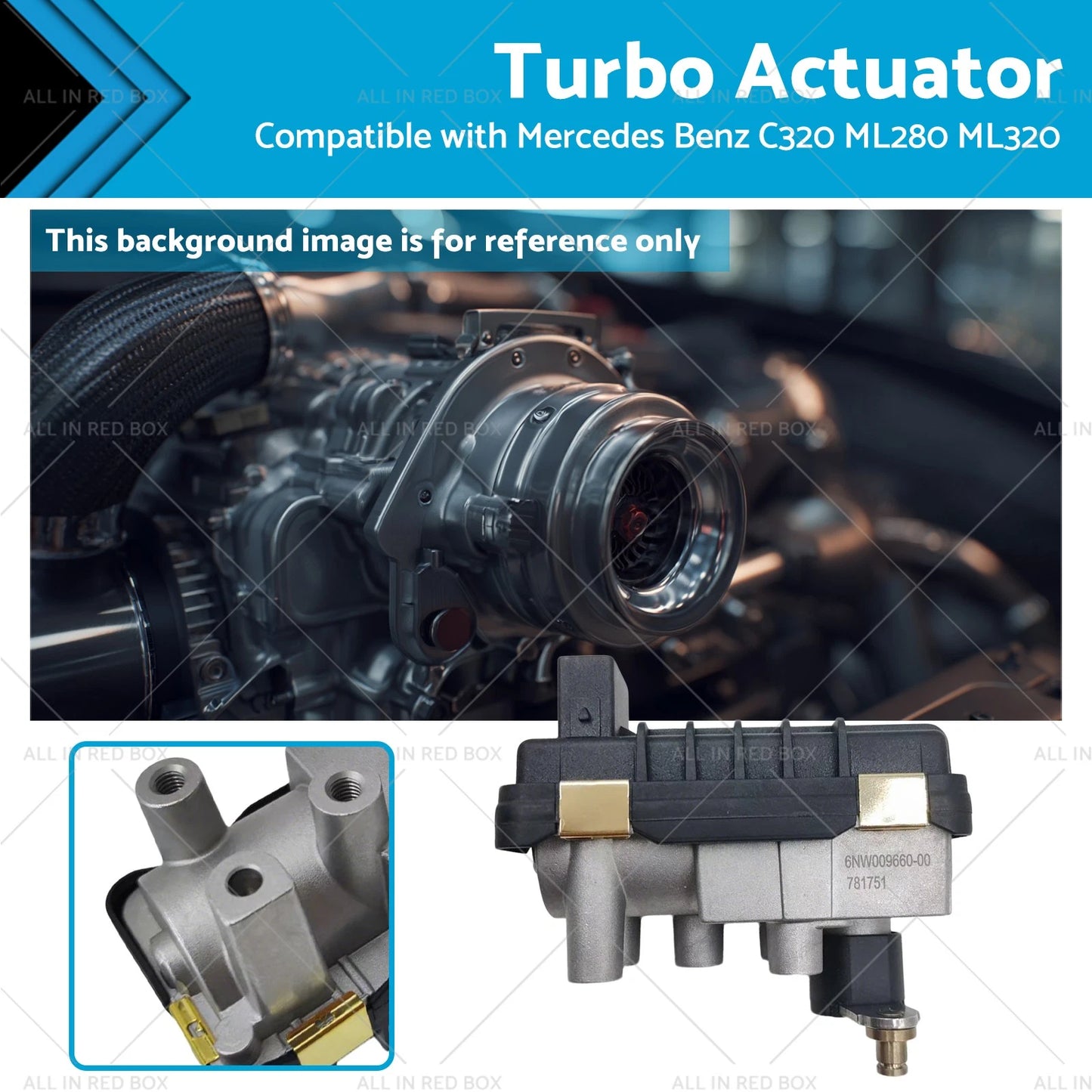 Turbo Actuator for Mercedes-Benz 3.0L CDI 320 280 (2000-2005)