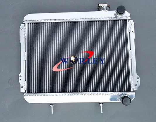 Alu Radiator + Fan for Toyota Corolla AE71 AE72 (1979-1983)