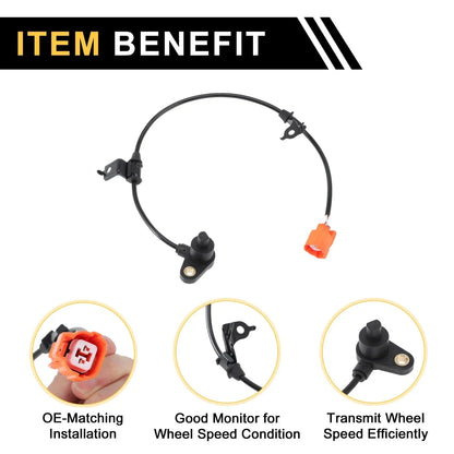 ABS Wheel Speed Sensor for Honda Accord Rear Right (2013-2017)