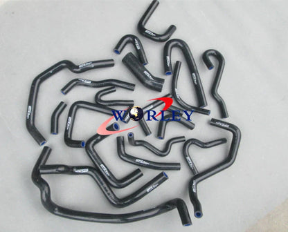 22PCS Silicone Radiator Hoses for Nissan Silvia/180SX/200SX S13 (89-94)