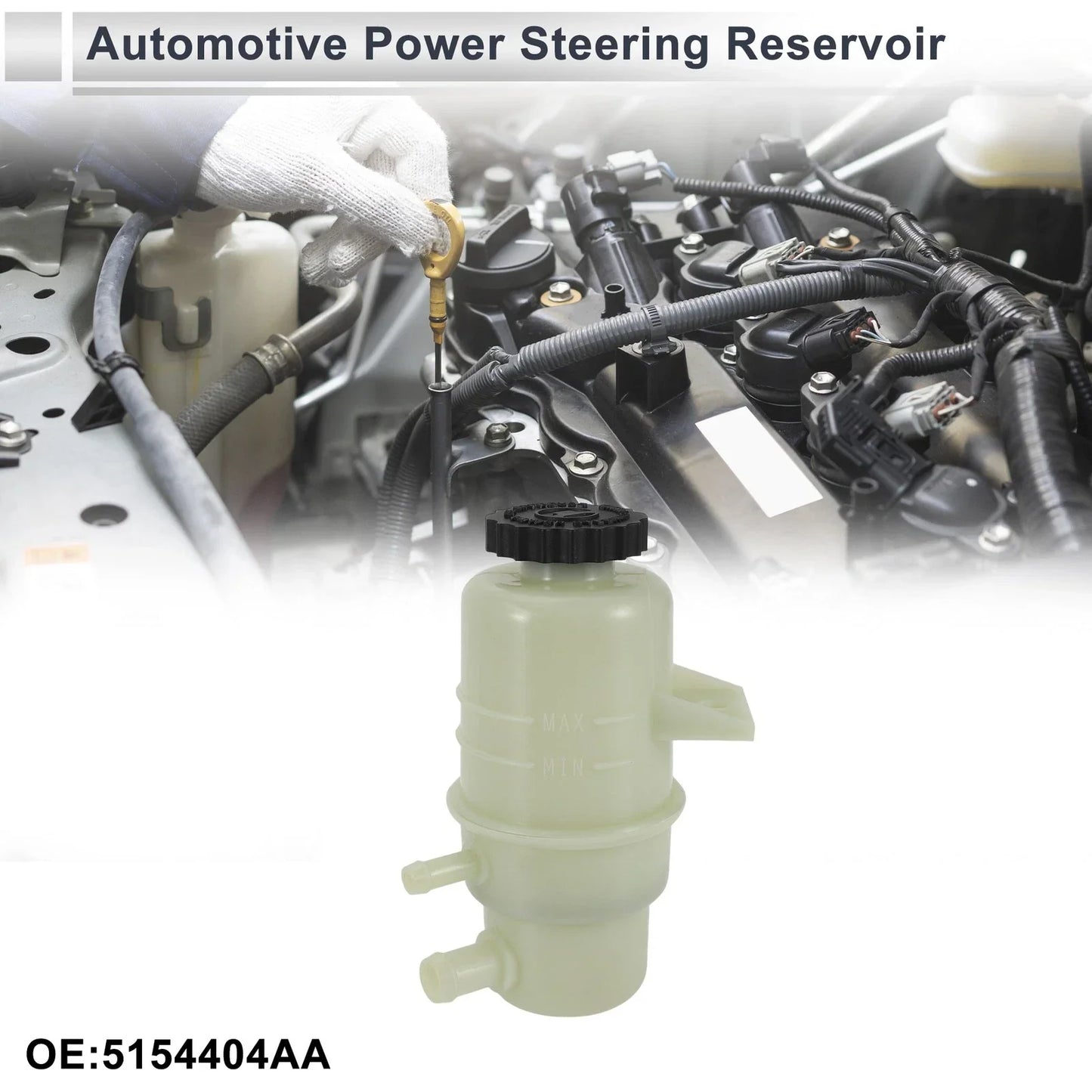 Power Steering Reservoir for Dodge Journey (2011-2020) 1 x Beige