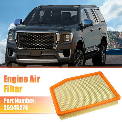 Engine Air Filter for Chevy Silverado, Tahoe, GMC Sierra, Cadillac (2014-2023)