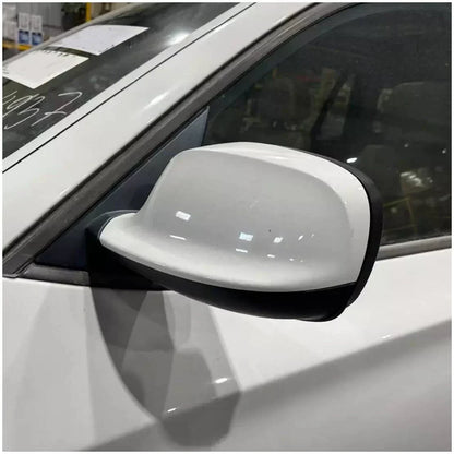 White Side Mirror Cover Caps for BMW X3 F25 2011-2014 (2 x)