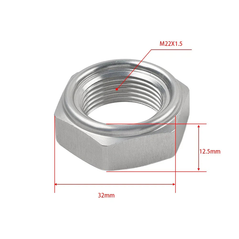 CNC Rear Wheel Axle Nut Screw for Honda CRF250R CRF450R (2002-2022)