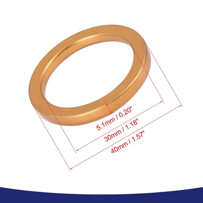 30mm ID Motorcycle Exhaust Muffler Pipe Gasket for Honda CG125 (2000-2023)