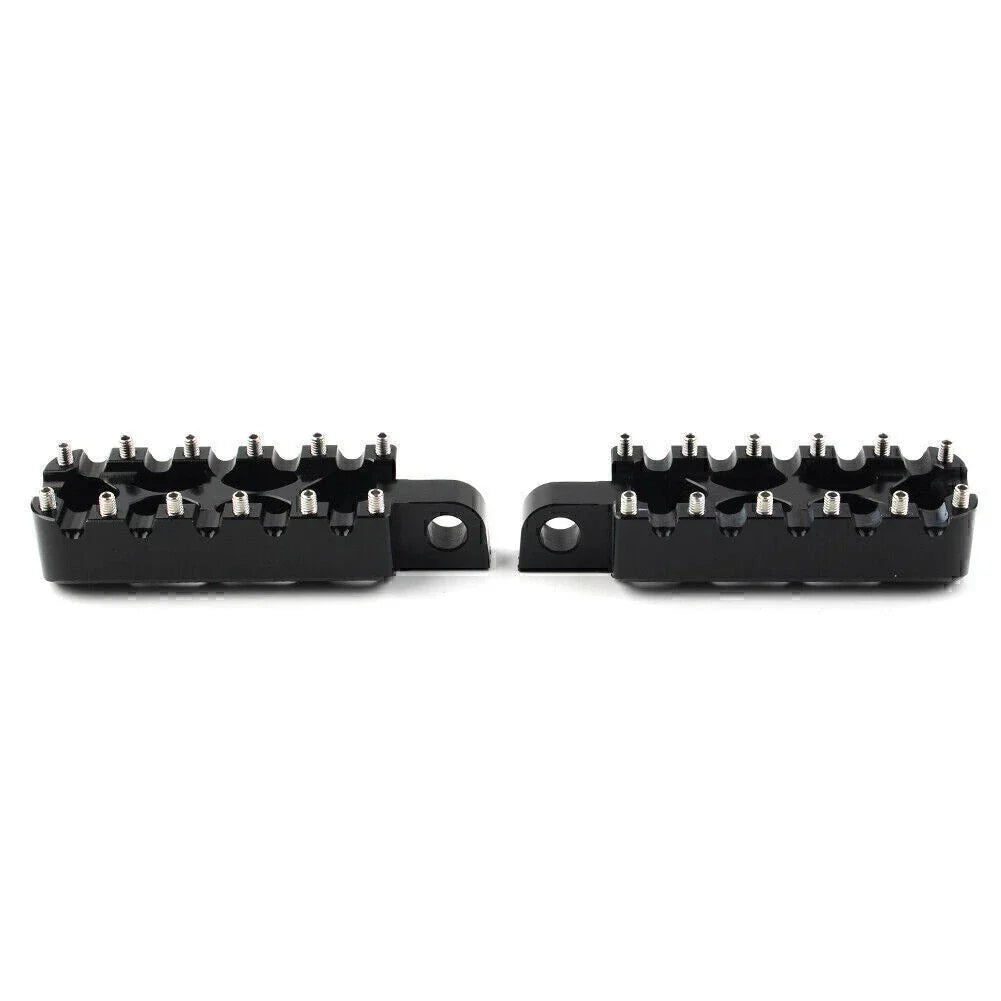 Black Foot Pegs for Harley Dyna Wide Glide FXDWG FXDB FXDL FXDF