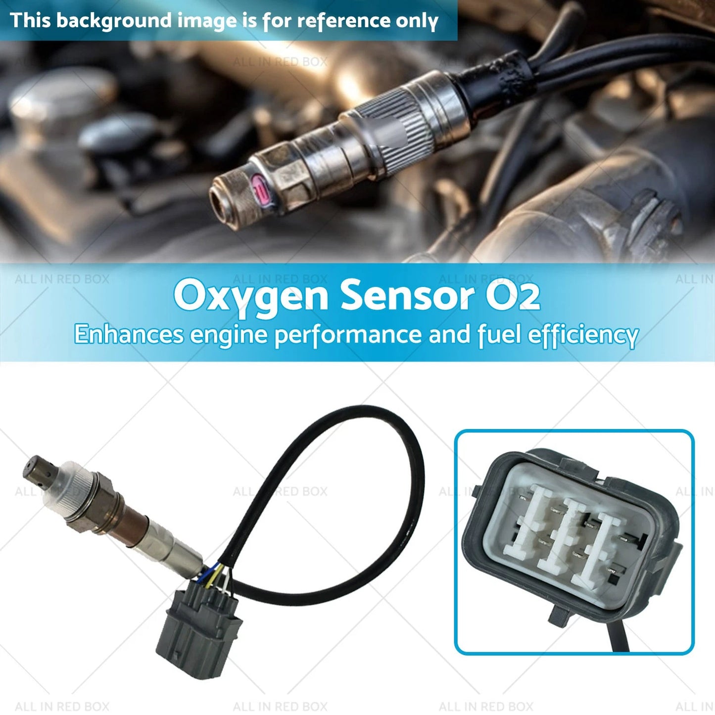 Oxygen Sensor O2 for Honda Accord 3.0, Odyssey, Pilot, Ridgeline 3.5L (2003-2023)
