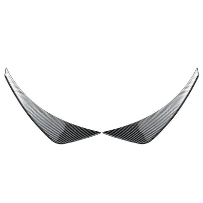 Carbon Black Front Bumper Side Air Vent Spoiler Trim for Mazda MX-5 Miata (16-25)