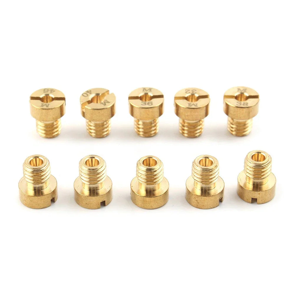 M5 Main Jet 112-135 for Dellorto Carburetor SHA SHB UA UB PHBG VHB-CS