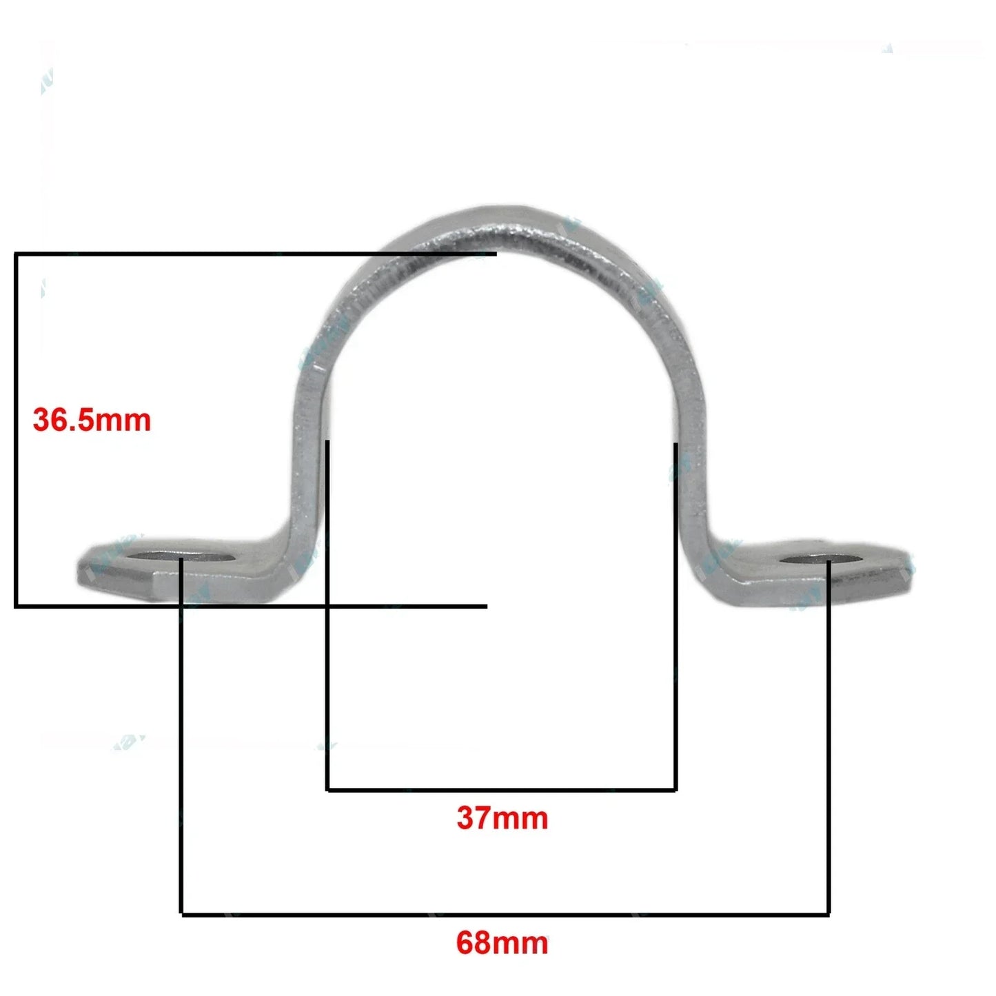 Pair of Sway Bar D Bracket for Toyota Landcruiser 70 79 80 and 100 105 Series