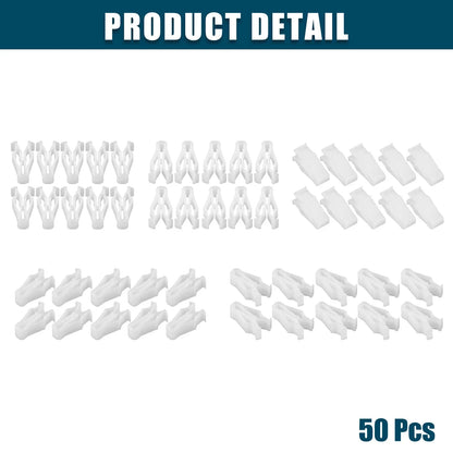 Interior Trim Retainer Clips for Hyundai & Kia - 50 Pcs
