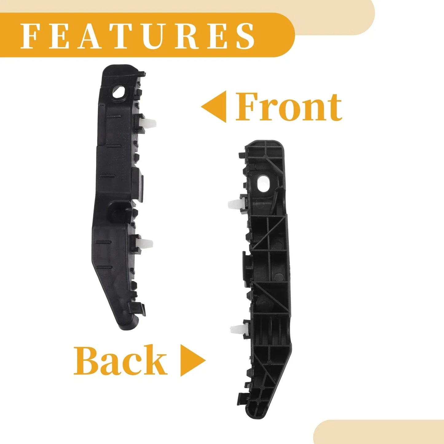 RH Front Bumper Support Bracket for Hyundai Sonata (2015-2017) 1 x Pc