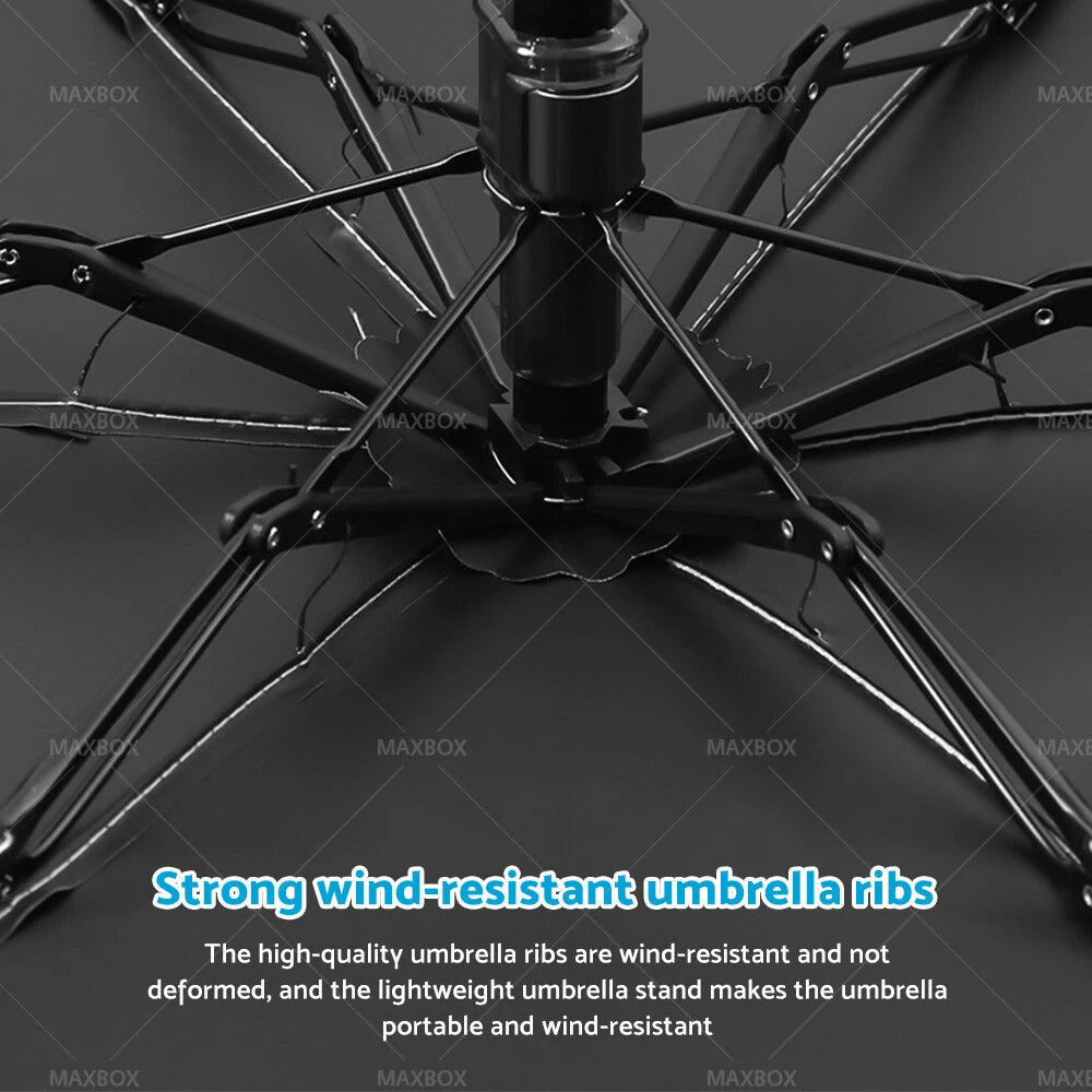 Mini Pocket Umbrella 15cm Six-fold UV Block Sunscreen Protection UPF 50%+