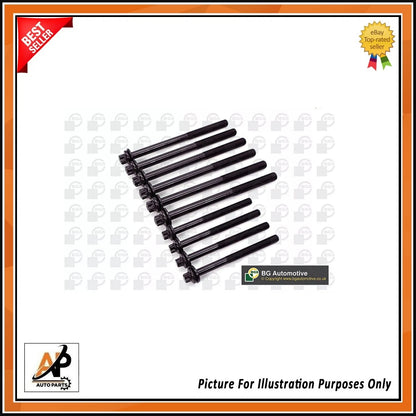 Head Bolts Set Replacement for Fiat Ducato Bus 2.3 JTD (2007–2021)