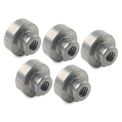 5 x Rear Fender Passenger Seat Bolt Tab Screw Nut Covers for Harley Davidson