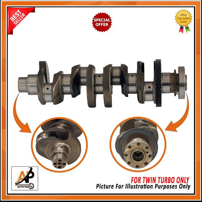 Crankshaft with Gear OEM Replacement for Land Rover Jaguar 2.0 Diesel (2001–2004)