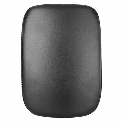 Universal Rear Seat Leather Pillion Pad w/ 6 Suction Cups for Harley