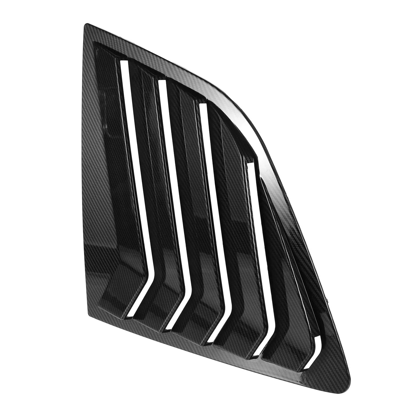 Rear Side Window Louvers Vent Cover for Honda CRV (2023) Carbon Fiber Pattern
