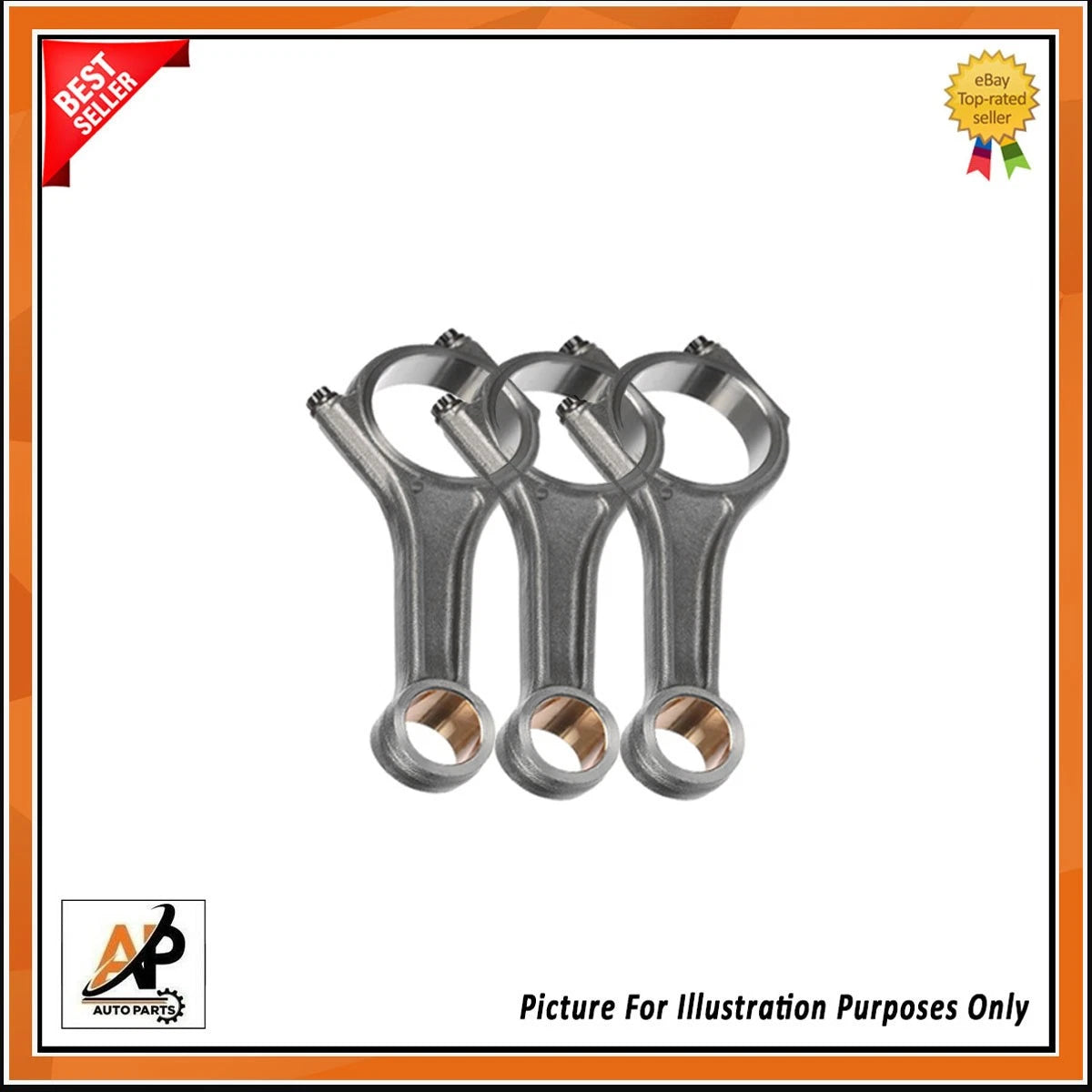Connecting Rod Set Heavy Duty for Jaguar XF XJ F-PACE 3.0L (2011–2019)