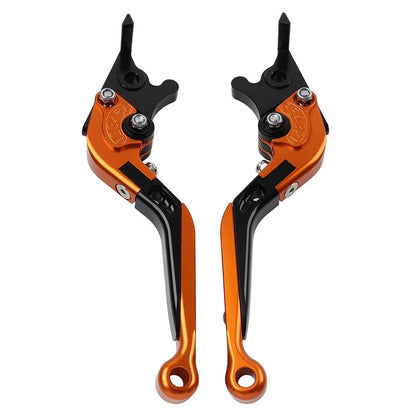 Orange Extendable Brake Clutch Levers for Honda CBR1000RR, CB1000R (2004-2016)