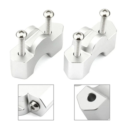 Handlebar Riser Clamp for BMW R 1300 GS (2023-2024) Silver