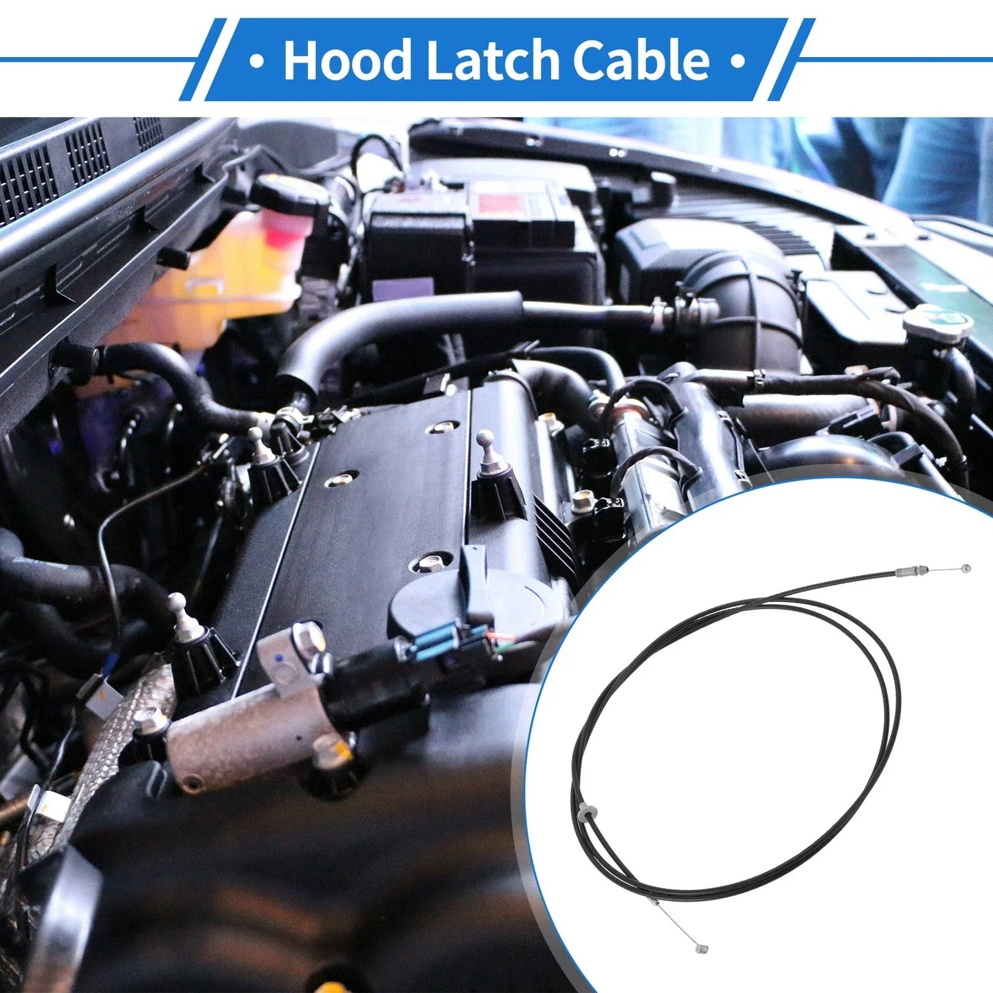 Hood Release Cable for Toyota Land Cruiser (No. 5363060210)