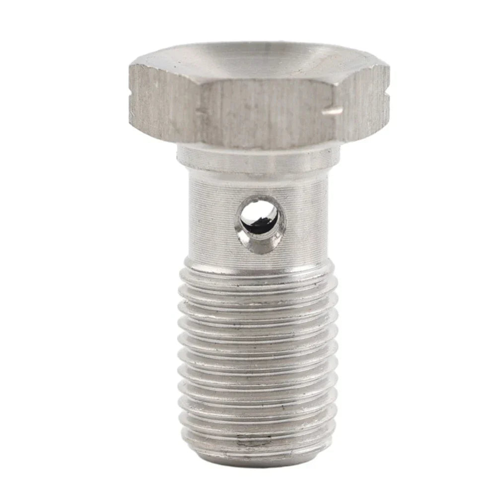 Stainless Steel Banjo Bolt 3/8x24 Fitting for AN-3 Car Brake Adaptor