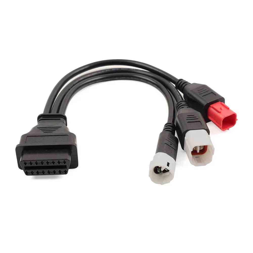 3pin 4pin 6pin OBD2 Diagnostic Adapter Cable for Yamaha Motorcycle