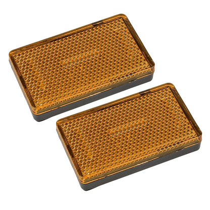 2 x Rectangle Front Fork Reflectors for BMW R1200GS F650CS F700 F800 S1000XR