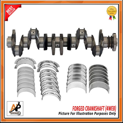 Forged Crankshaft and Bearings for BMW X4 X5 X6 3.0 N57D30 (2011–2020)