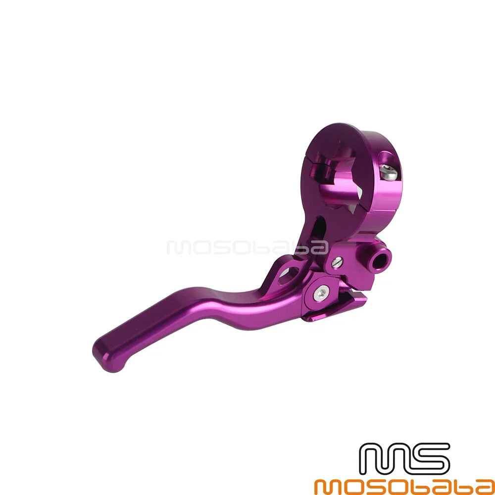 Clutch Brake Handle Lever Perch for Harley Softail Custom FXSTC FLSTN (2000-2017)