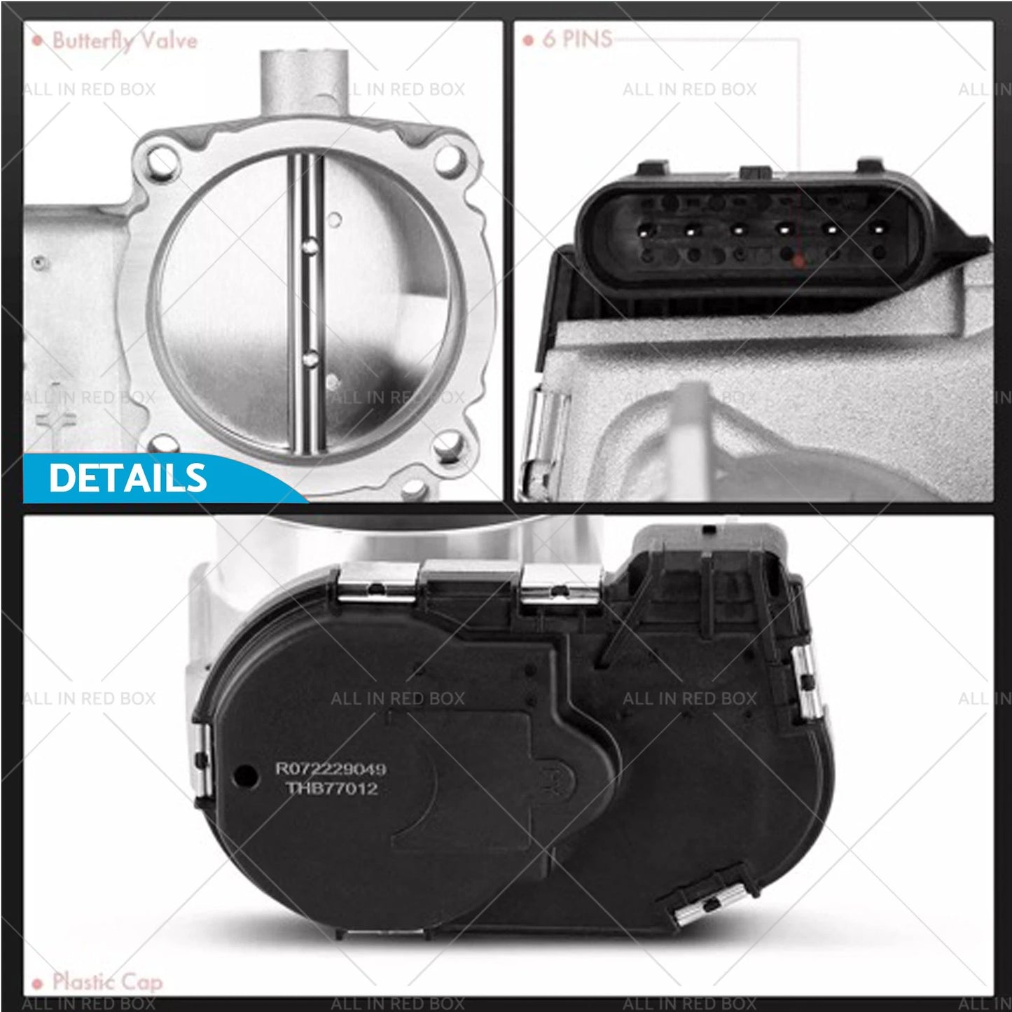 Throttle Body for Jeep Grand Cherokee WK2, Chrysler Dodge Journey 3.6L (2011-2023)